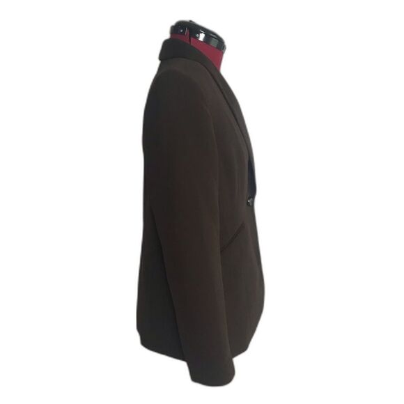 Le Suit Blazer Women’s Petite Size 4P Brown 2-Piece Set Blazer & Tank NWT - Picture 2 of 11